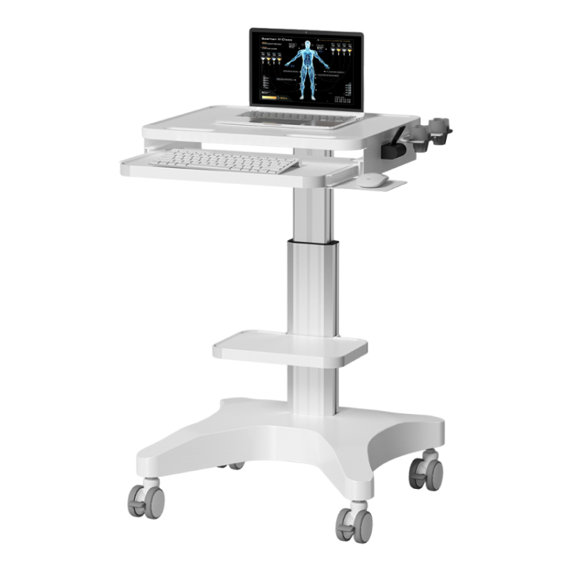 Mobile Laptop Medical Cart with Printer Tray
