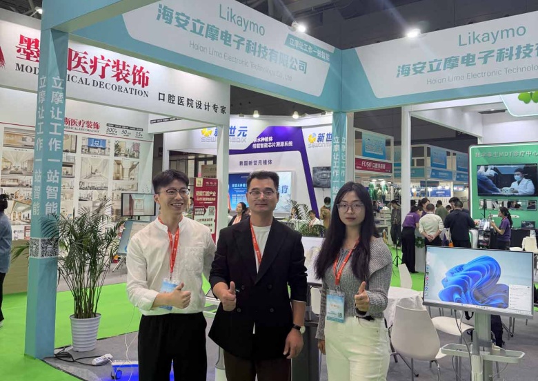 Likaymo präsentiert sich auf der SDHE 2025, der internationalen Dentalmesse in Shenzhen.