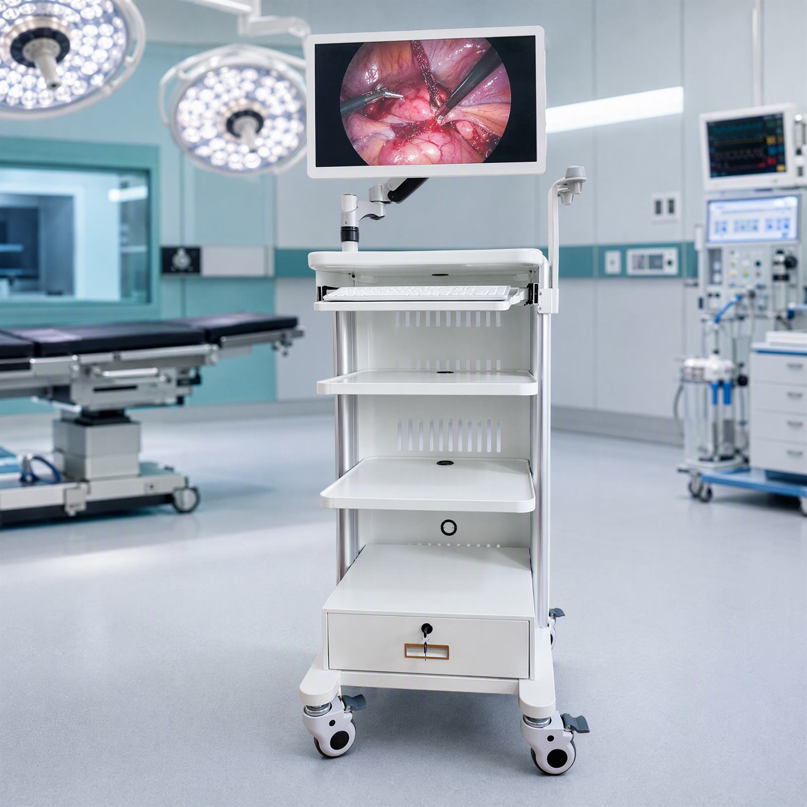 Comprehensive Protection Endoscopy Cart
