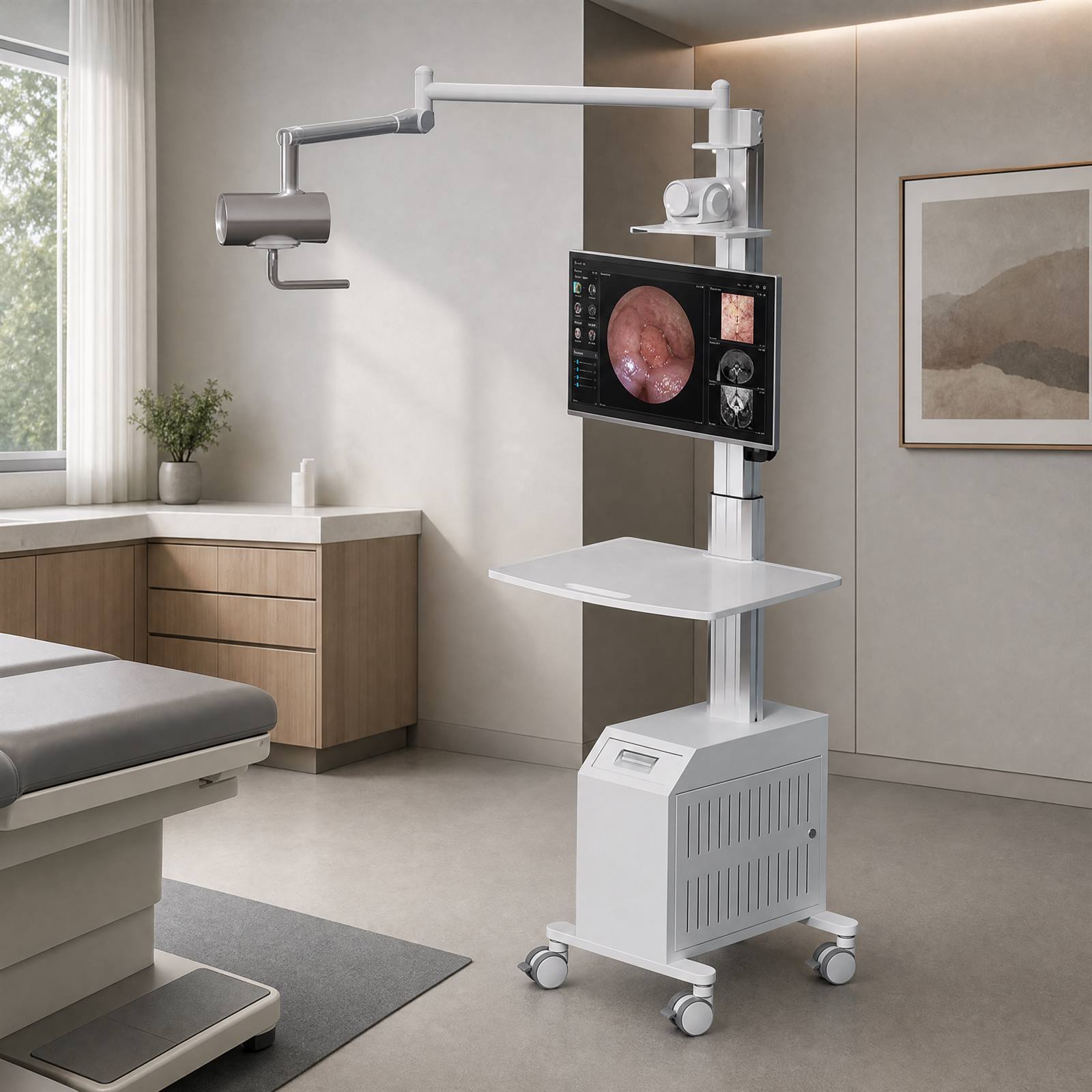 Mobile Teaching Video Recording Cart