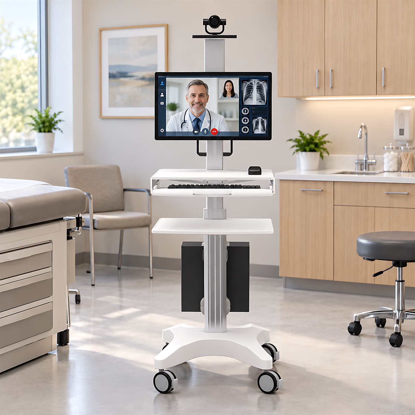 Telemedizinwagen für Ferndiagnosen und medizinische Schulungsdemos